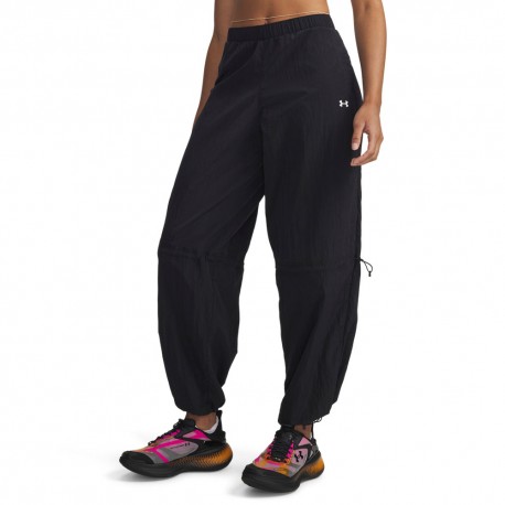 Under Armour Pantaloni Wovent Nero Donna