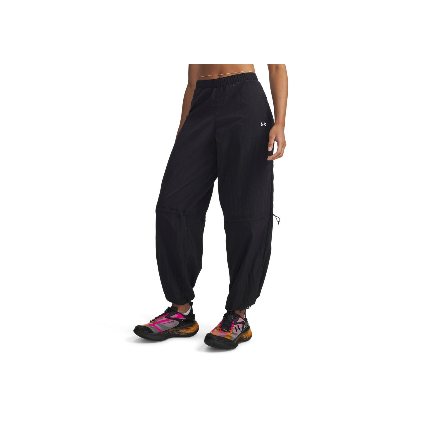 Under Armour Pantaloni Rival Bungee Nero Donna L