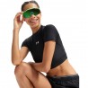 Under Armour Cropped T-Shirt Hg Nero Donna