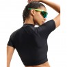 Under Armour Cropped T-Shirt Hg Nero Donna