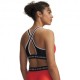 Under Armour Reggiseno Sportivo Cross Back Mid Corallo Donna