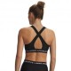 Under Armour Reggiseno Sportivo Cross Back Nero Donna