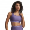 Under Armour Reggiseno Sportivo Crossback Mid Viola Donna