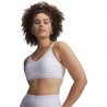 Under Armour Reggiseno Sportivo Crossback Low Bianco Donna
