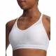 Under Armour Reggiseno Sportivo Crossback Low Bianco Donna