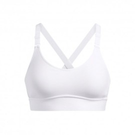 Under Armour Reggiseno Sportivo Infinity Bianco Donna