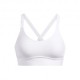 Under Armour Reggiseno Sportivo Infinity Bianco Donna