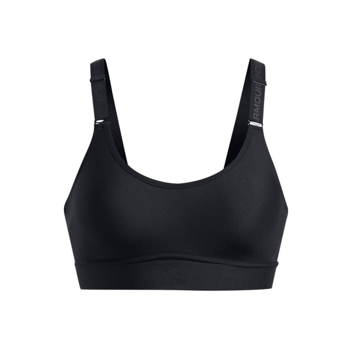 Under Armour Reggiseno Sportivo Infinity Mid Nero Donna
