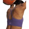 Under Armour Reggiseno Sportivo Seamless Viola Donna