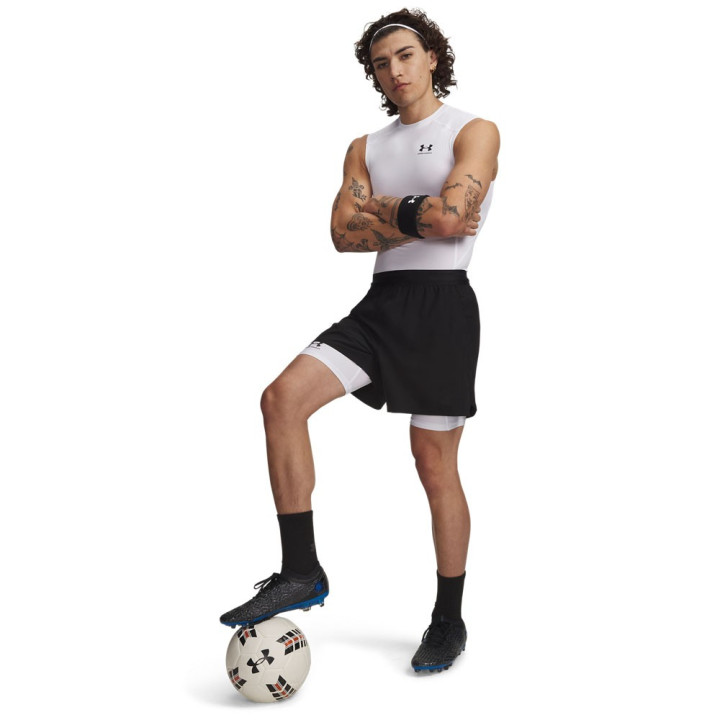 Under Armour Shorts Sportivi Comp Bianco Uomo