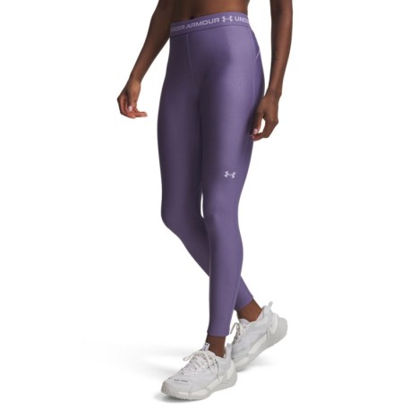 Under Armour Leggings Palestra Tight Hg Viola Donna