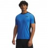 Under Armour Maglietta Palestra Hg Wordmark Blue Atlantis Uomo