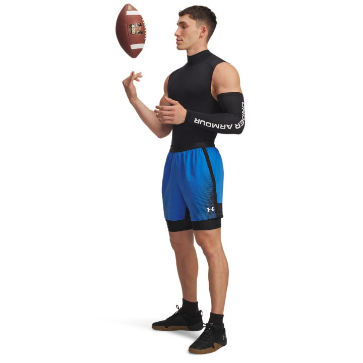 Under Armour Shorts Sportivi Vanish Wordmark Blue Atlantis Uomo