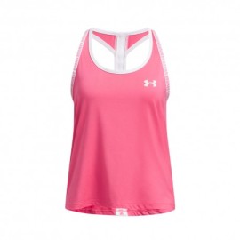 Under Armour Canottiera Knockout Rosa Bambina