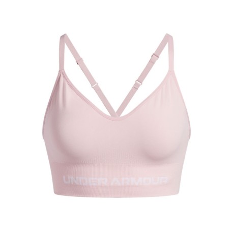 Under Armour Reggiseno Sportivo Vanish Seamless Rosa Donna