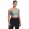 Under Armour Reggiseno Sportivo Crossback Low Mid Support Salvia Donna