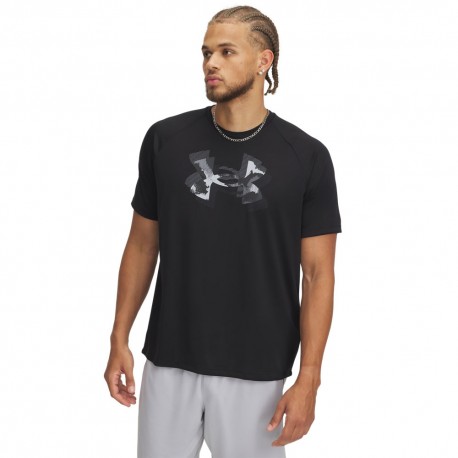 Under Armour Maglietta Palestra Tech Vent Nero Uomo