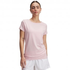 Under Armour Maglietta Palestra Tech Mesh Rosa Donna