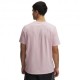 Under Armour Maglietta Palestra Logo Piccolo Rosa Uomo