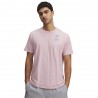 Under Armour Maglietta Palestra Logo Back Rosa Uomo