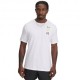 Under Armour Maglietta Palestra Logo Back Bianco Uomo