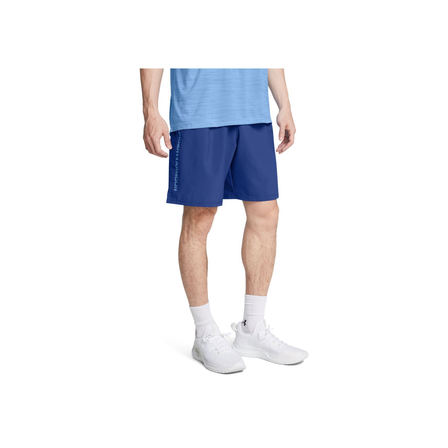 Under Armour Shorts Sportivi Woven Blu Uomo XL
