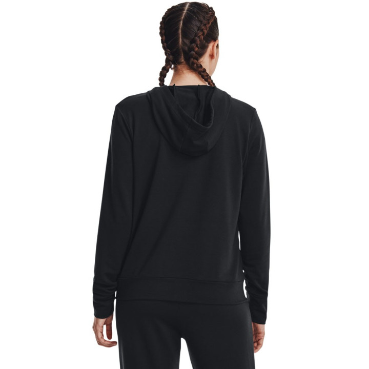 Under Armour Felpa Palestra Con Cerniera Nero Donna