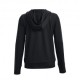 Under Armour Felpa Palestra Con Cerniera Nero Donna
