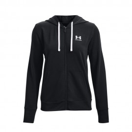 Under Armour Felpa Palestra Con Cerniera Nero Donna