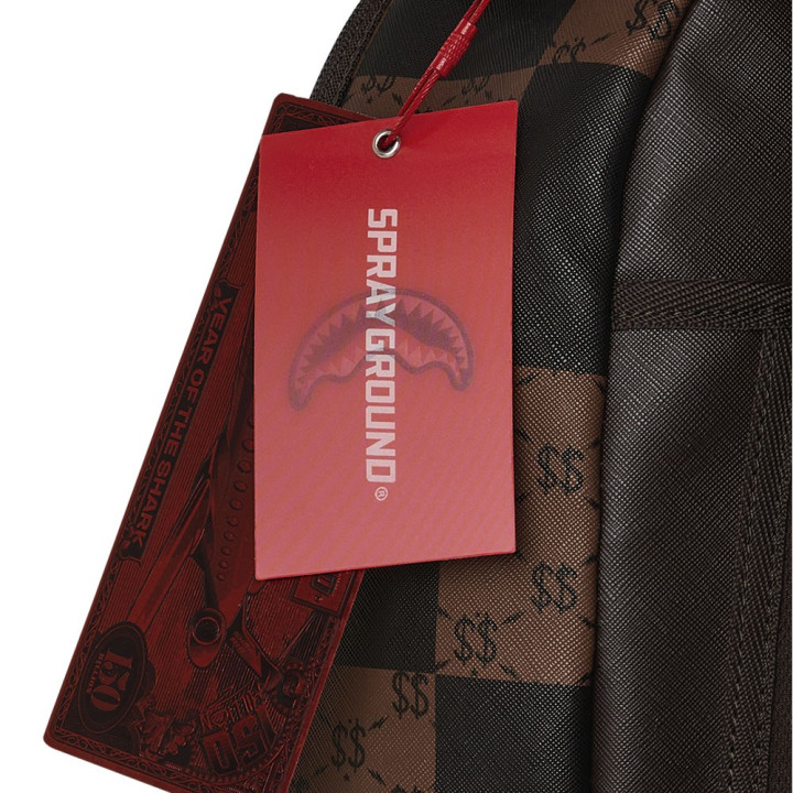 Sprayground Zaino Enlarged Check Paris Moro
