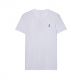 On Maglia Running Core-T Bianco Donna