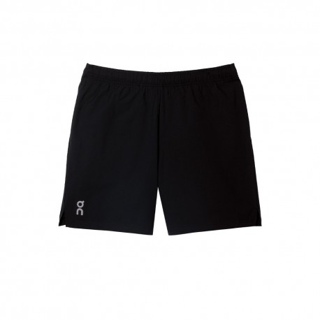 On Pantaloncini Running Core 7" Nero Uomo