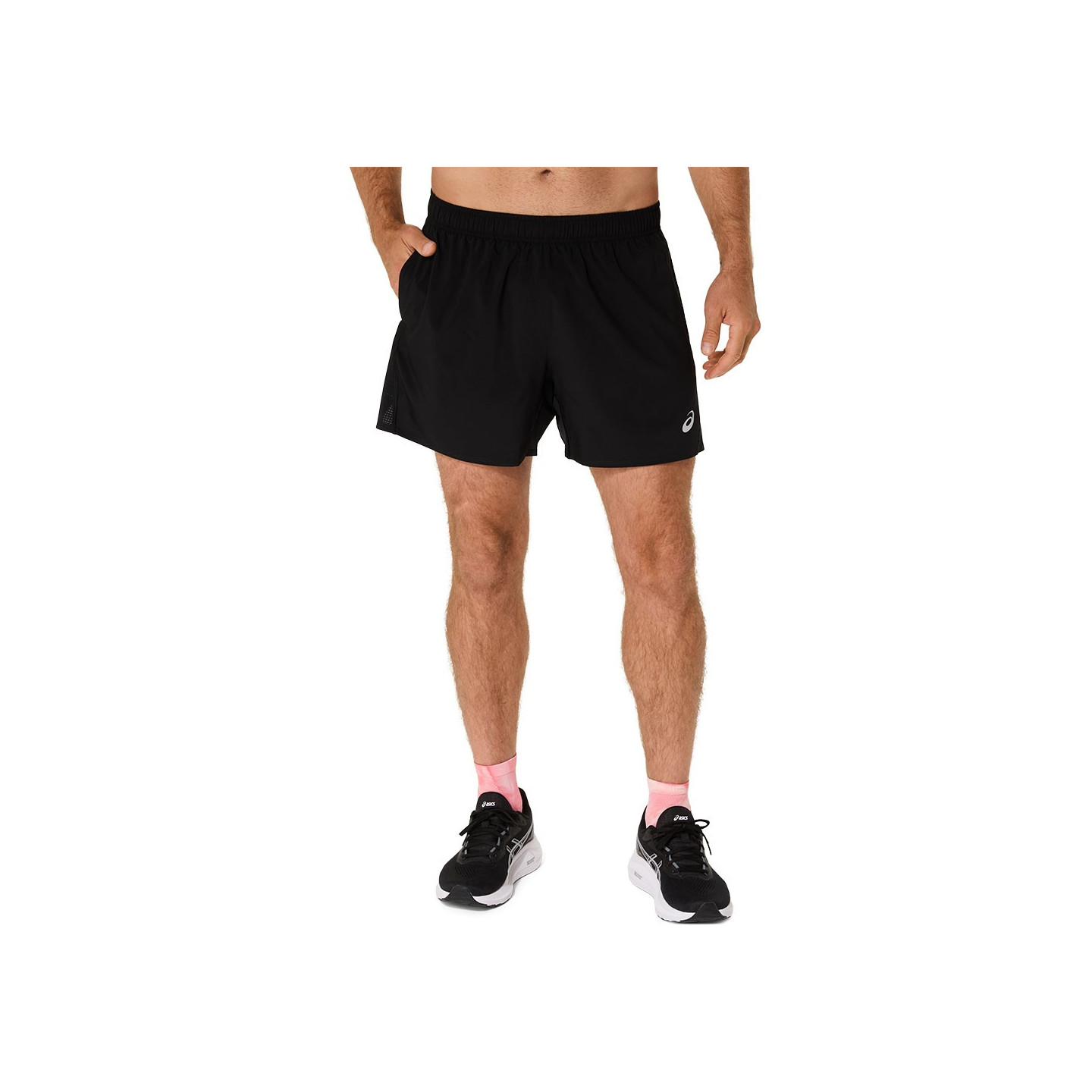 Asics Uomo Nero Per 2011D214 Pantaloncini Neri Core 5In1 (S), Sportivo, Sintetico, Multisport - Immagine 3