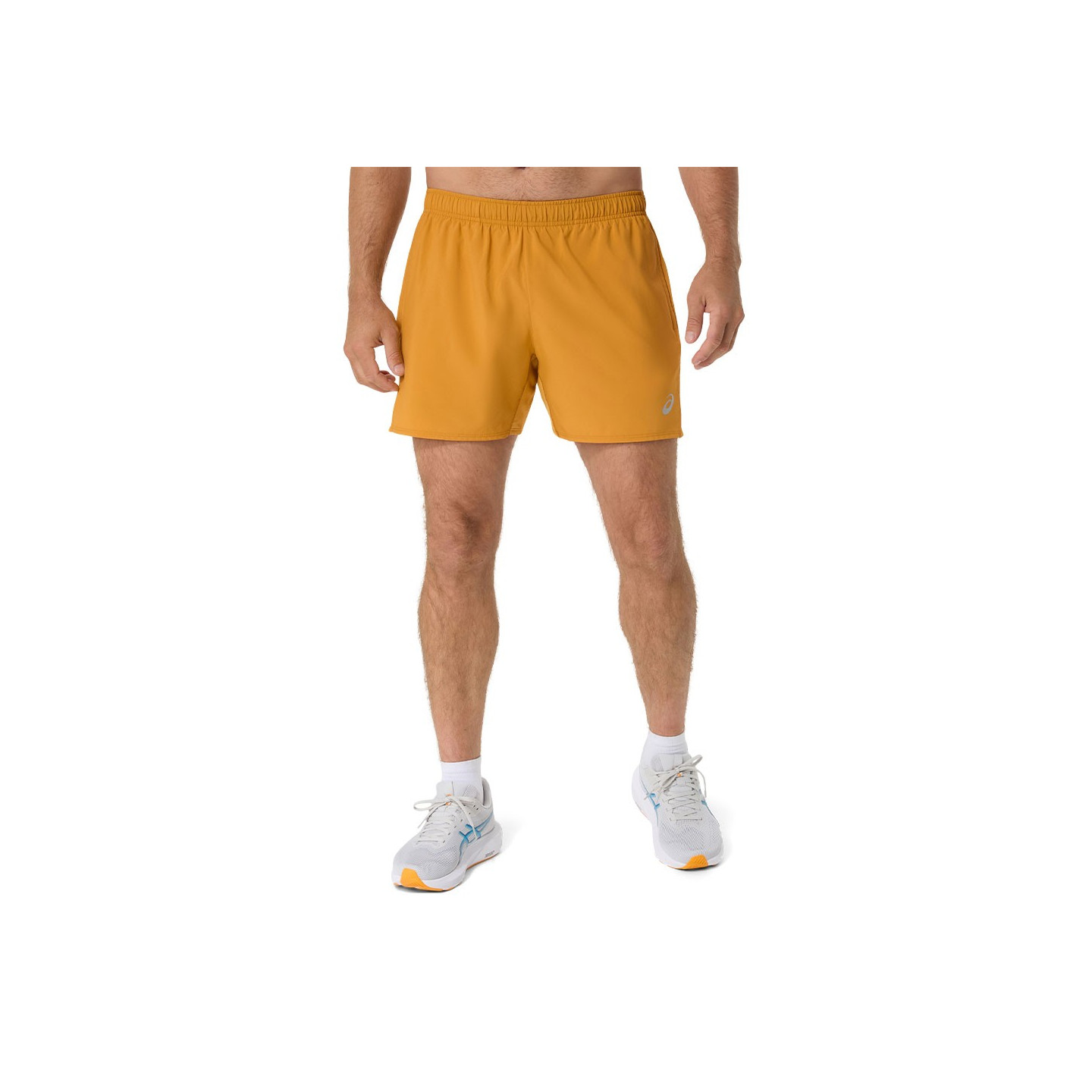 Asics Marrone-Beige Men's Short Core 5-Inch Sandstorm - Immagine 2