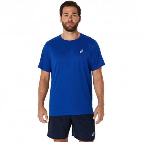 Asics Maglia Running Core Asics Blue Uomo