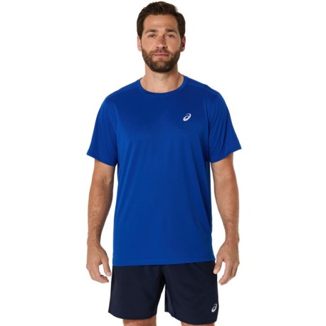 Asics Maglia Running Core Asics Blue Uomo