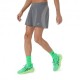 Asics Pantaloncini Running Road 5" Clay Grigio Uomo