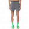 Asics Pantaloncini Running Road 5" Clay Grigio Uomo