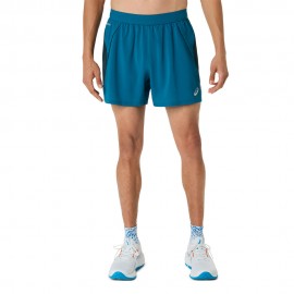 Asics Pantaloncini Running Road 5" Tranquil Teal Dark Teal Yamabuki Uomo