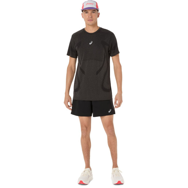 Asics Maglia Running Road Seamless Performance Nero Uomo