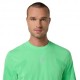 Asics Maglia Running Road Seamless Vital Verde Uomo
