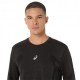Asics Maglia Ls Road Seamless Performance Nero Uomo