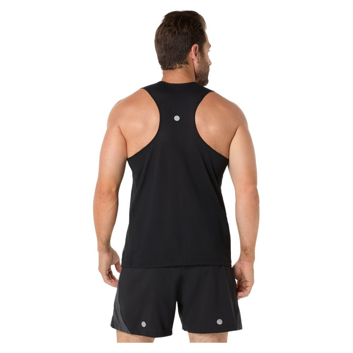 Asics Canotta Running Road Performance Nero Uomo