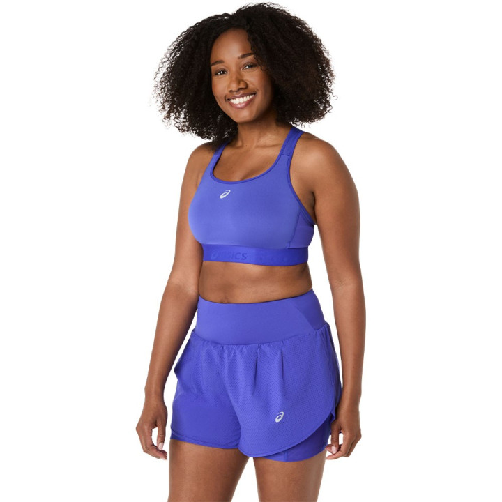 Asics Reggiseno Sportivo Compression Road Cobalt Burst Donna