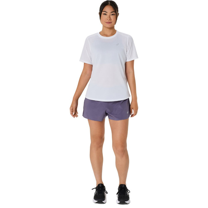 Asics Maglia Running Core Brillant Bianco Donna