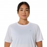 Asics Maglia Running Core Brillant Bianco Donna