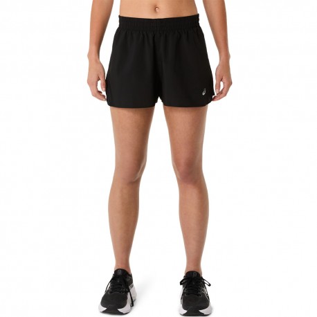 Asics Pantaloncini Running Split 3" Performance Nero Donna