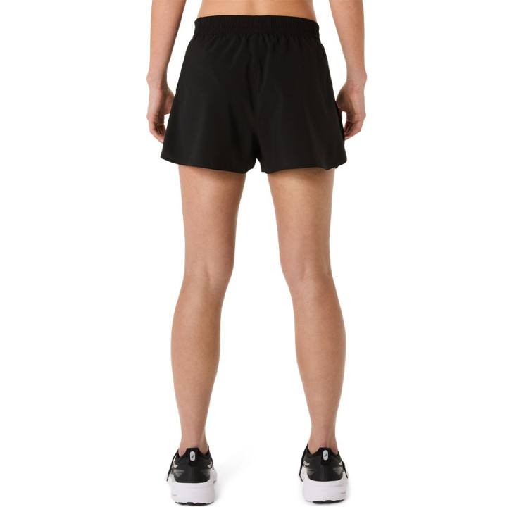 Asics Pantaloncini Running Split 3" Performance Nero Donna