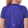 Asics Maglia Running Road Seamless Cobalt Burst Eggplant Donna