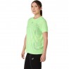 Asics Maglia Running Metarun Illuminate Verde Donna